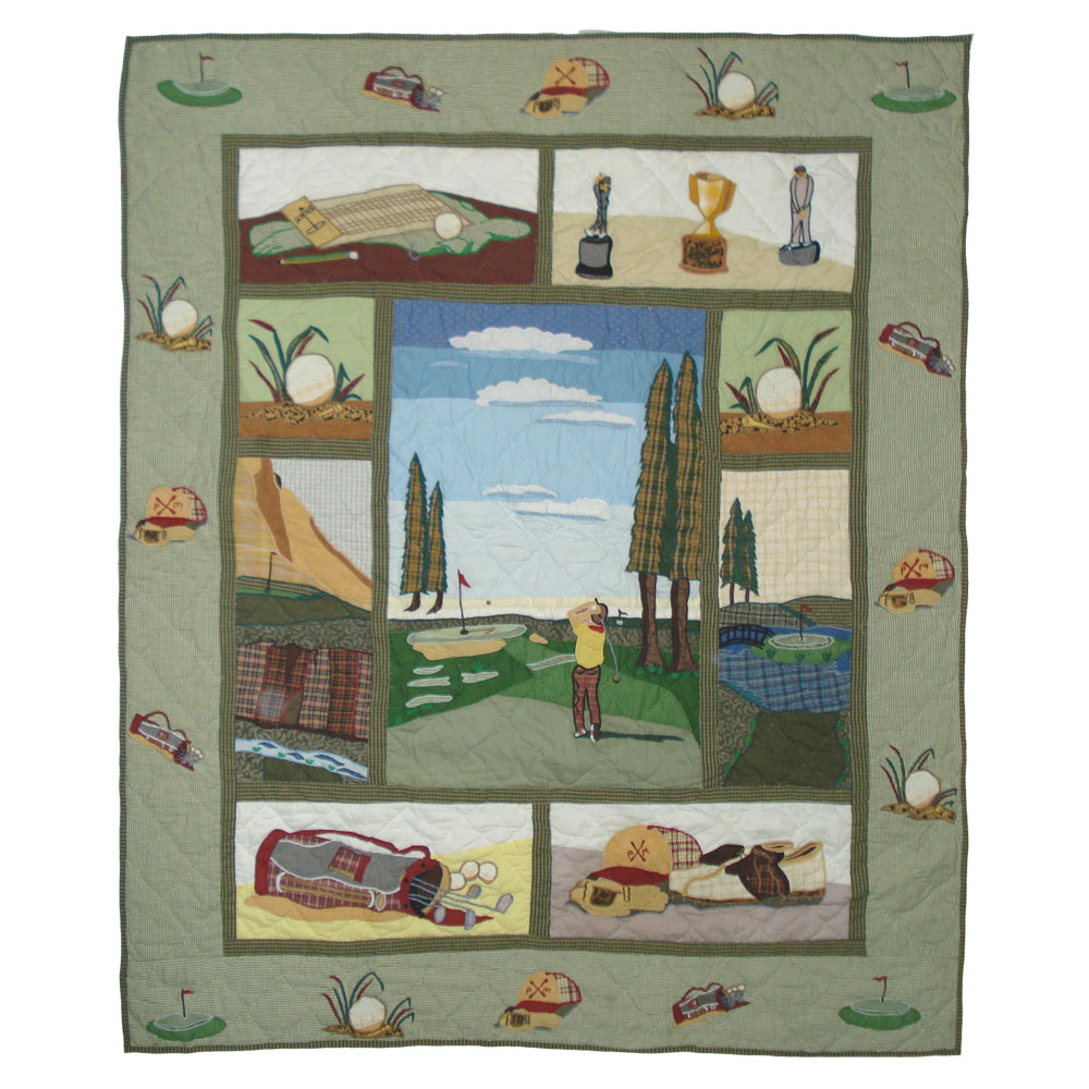 Golf a Gift Throw 50"W x 60"L