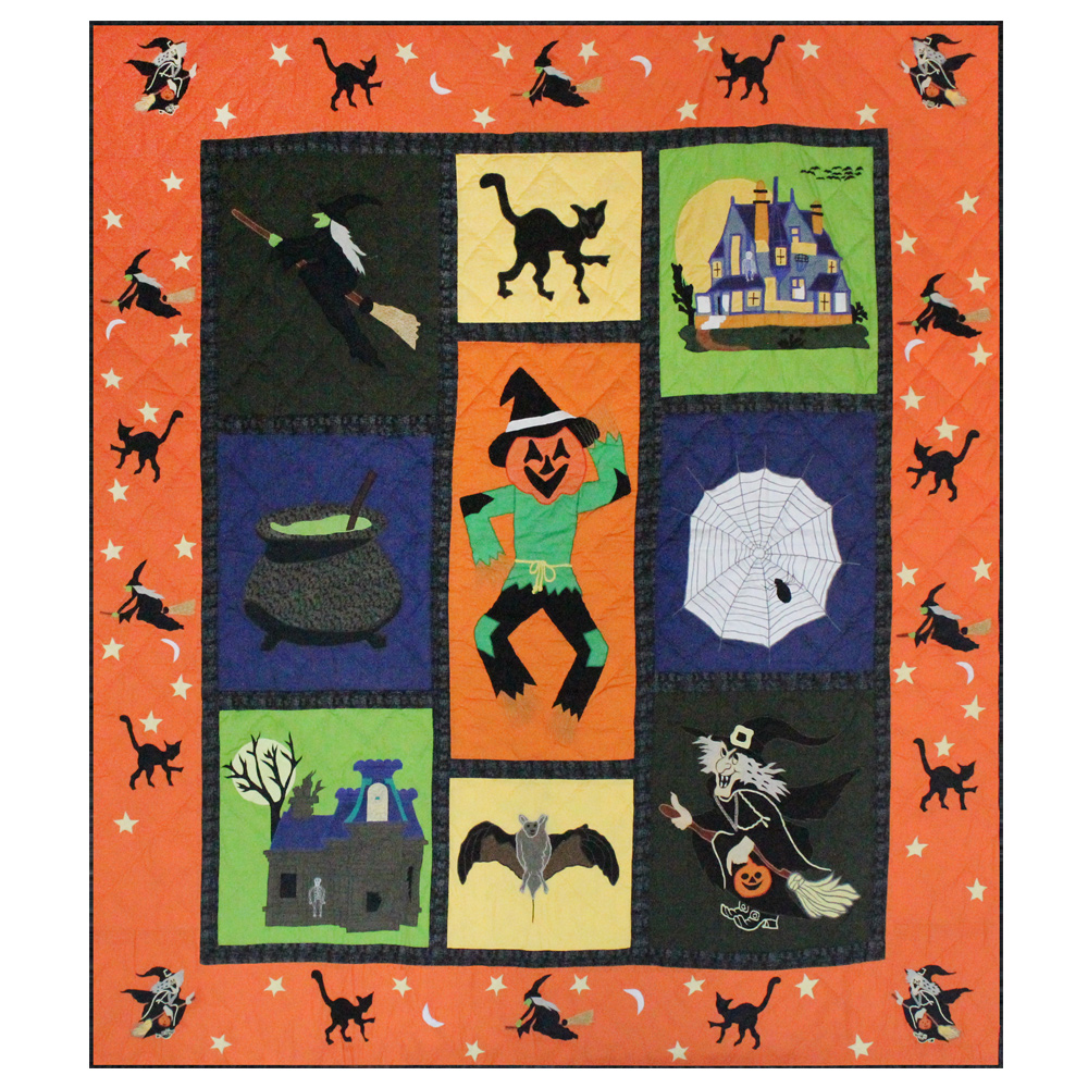 Halloween Throw 50"W x 60"L