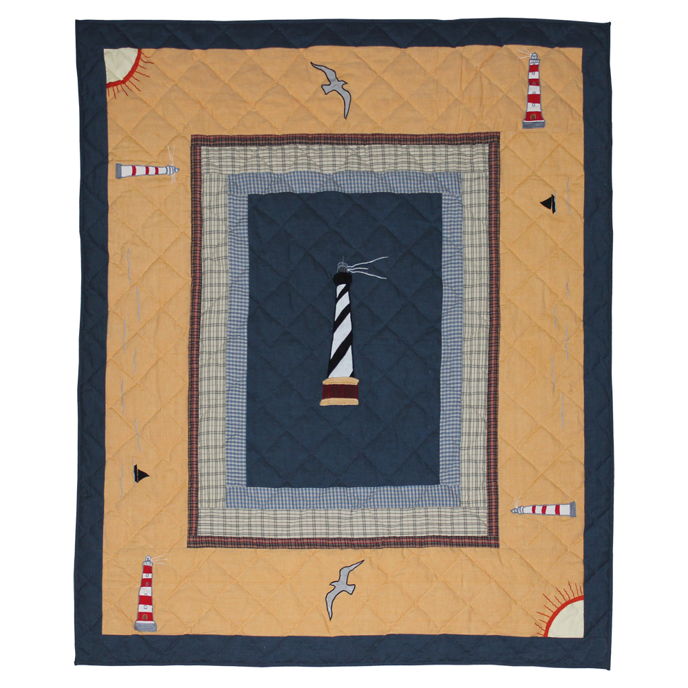 Light House Trail Throw 50"W x 60"L