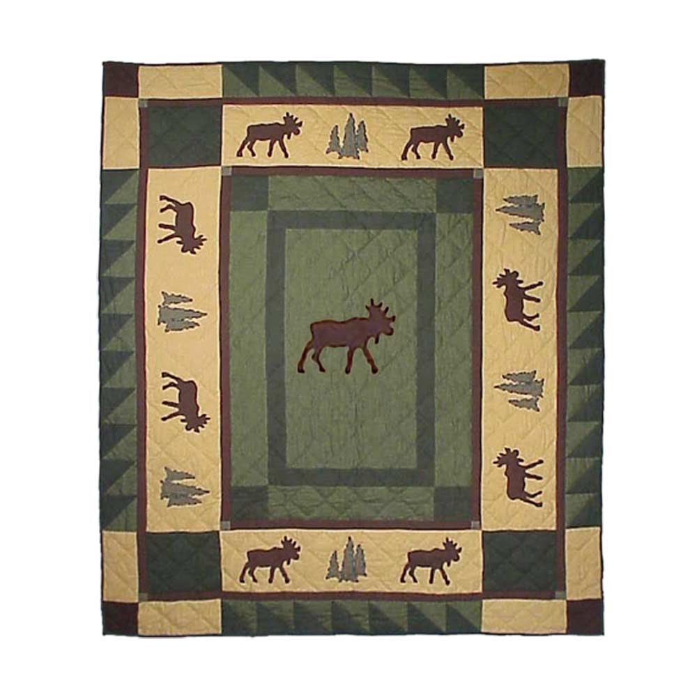 Moose trail Throw 50"W x 60"L