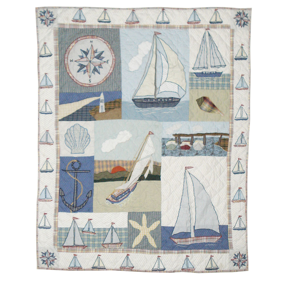 Nautical Drift Throw 50"W x 60"L