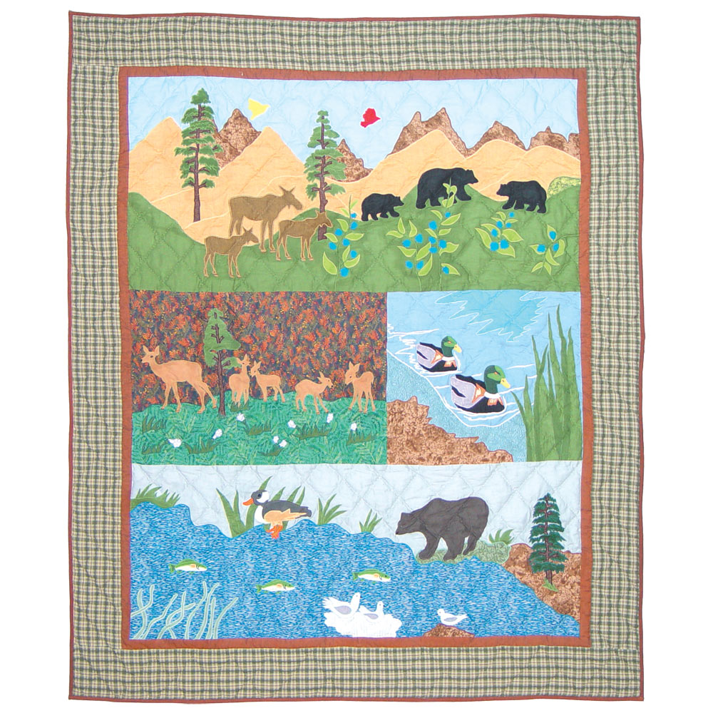 Natures Splendor Throw 50"W x 60"L