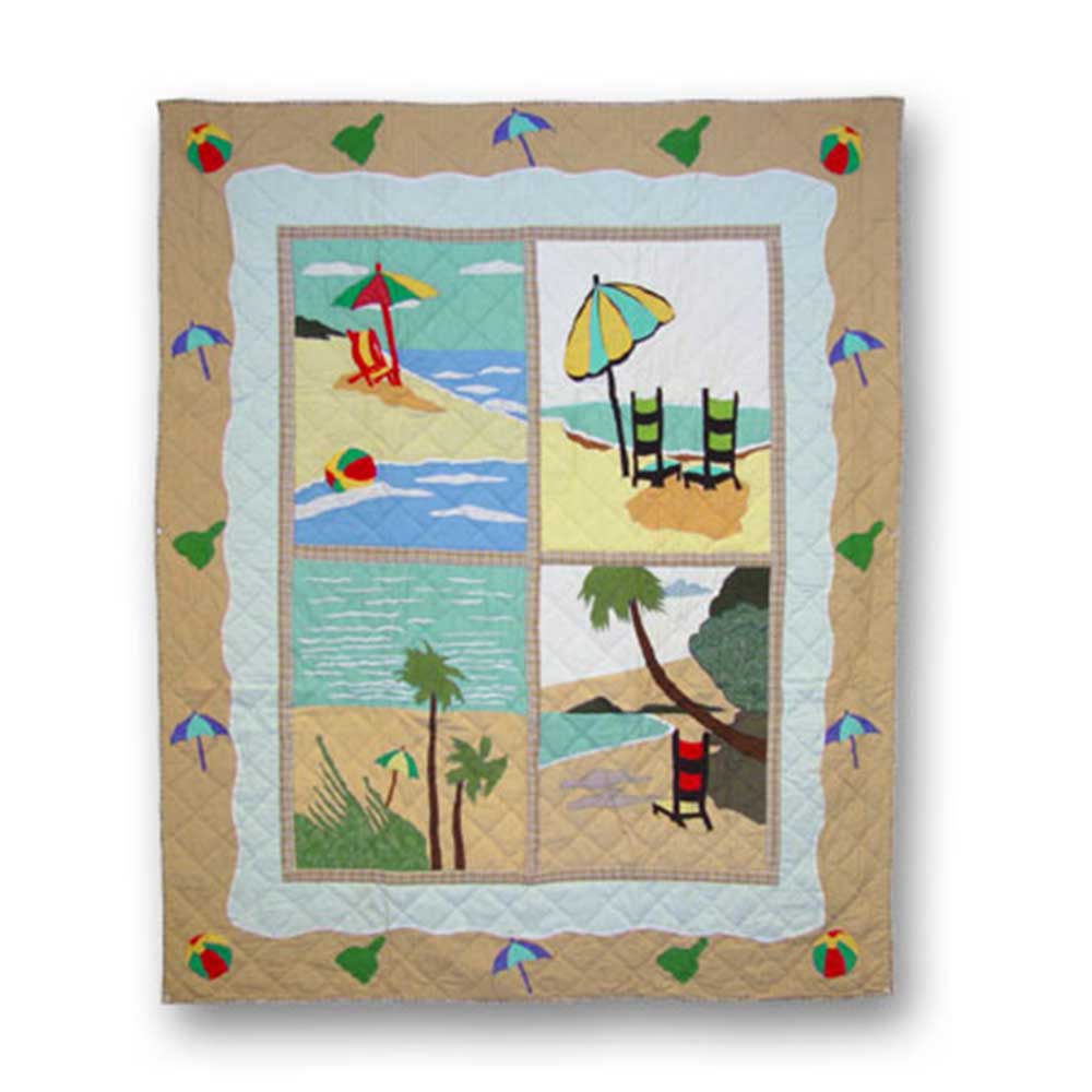 Sandy shores Throw 50"W x 60"L