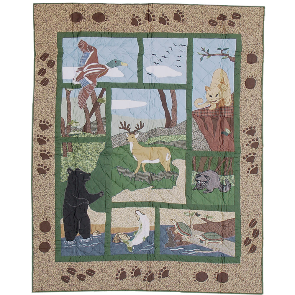 Wilderness Throw 50"W x 60"L