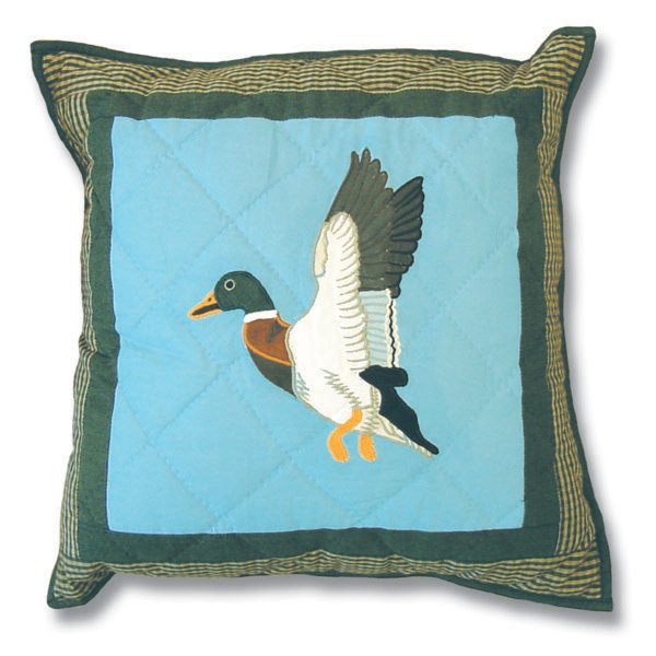 Mallard Mallard Toss Pillow 16"W x 16"L