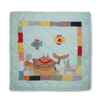 Kids Aquarium Toss Pillow 16"W x 16"L