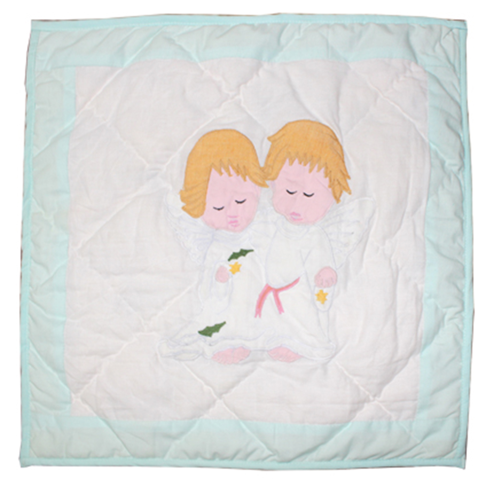 Baby Angels Toss Pillow 16"W x 16"L