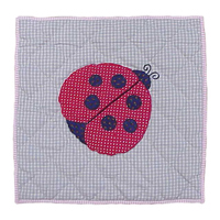 LadyBug Toss Pillow 16"W x 16"L