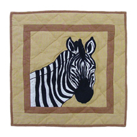 Safari Toss Pillow 16"W x 16"L