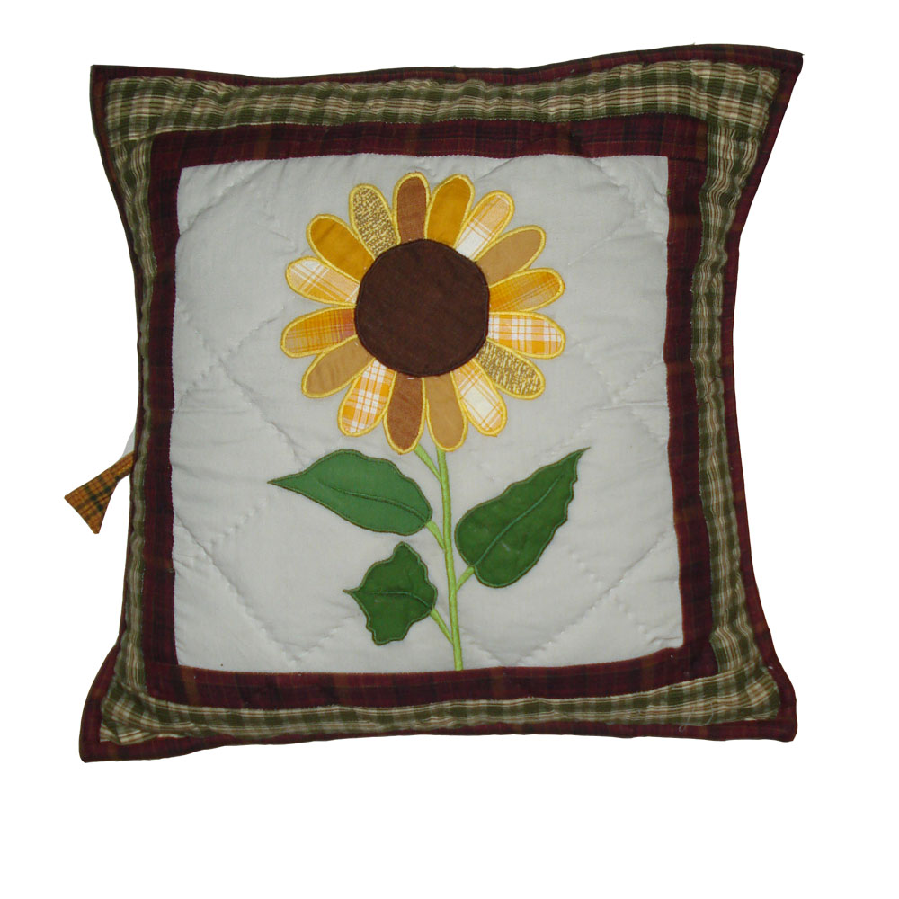 Sun Burst Toss Pillow 16"W x 16"L