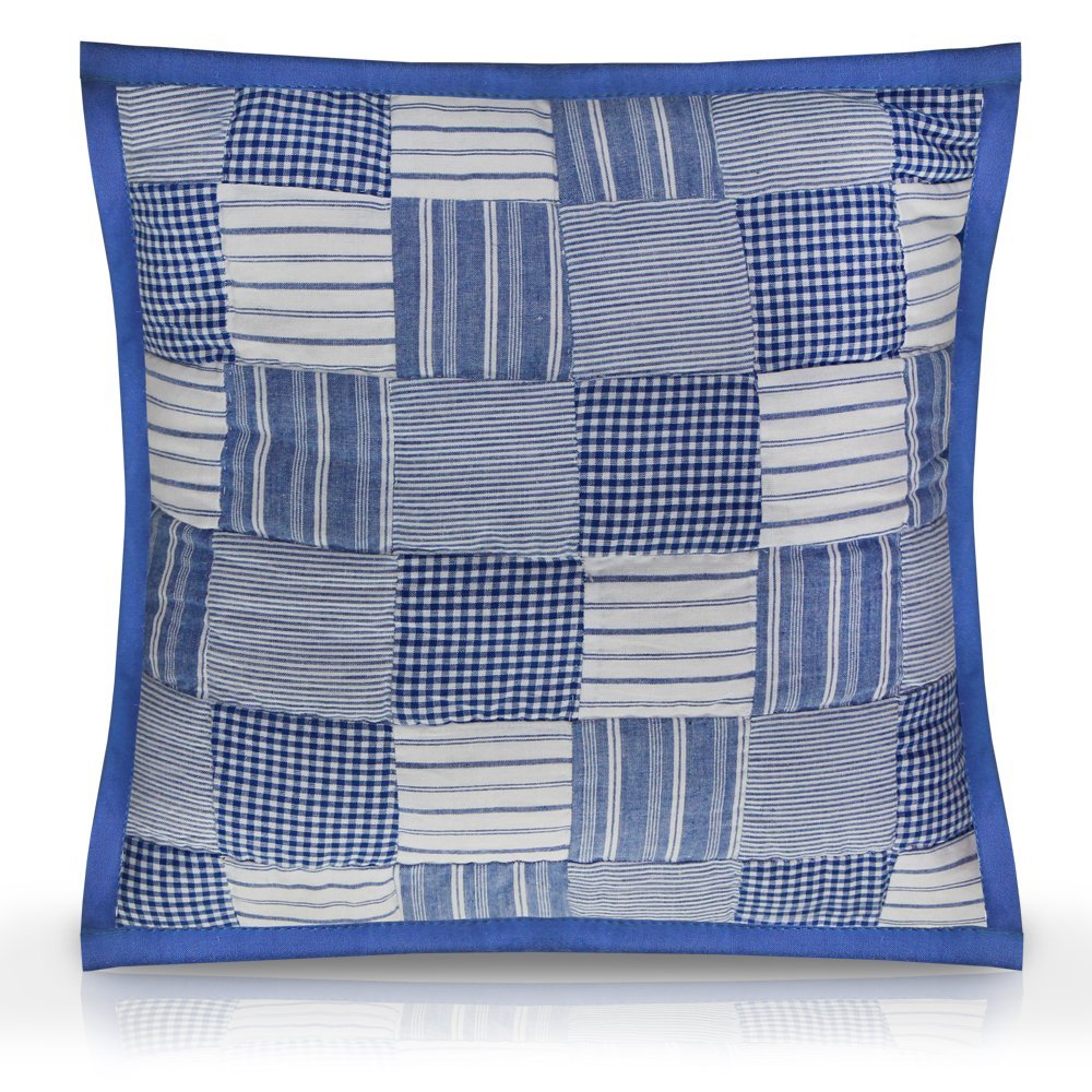 Tumbling Blues Toss Pillow 16"W x 16"L