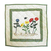 Wildflower Toss Pillow 16"W x 16"L