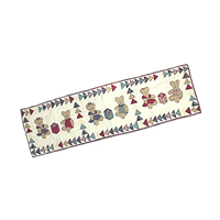 Brown Bear Table Runner Long 72"W x 16"L