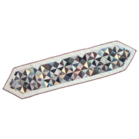 Kaleidoscope Table Runner Long 72"W x 16"L