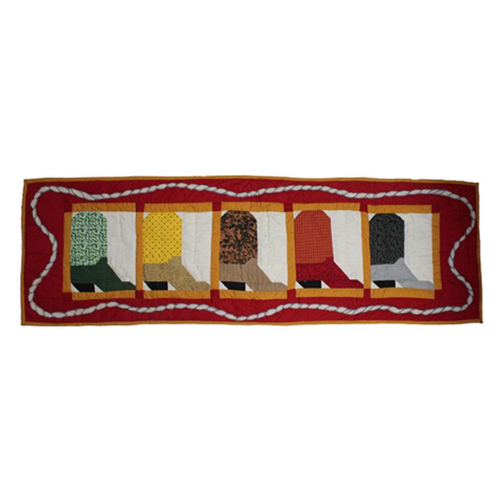 BOOTS TABLE RUNNER SHORT 54"x16"