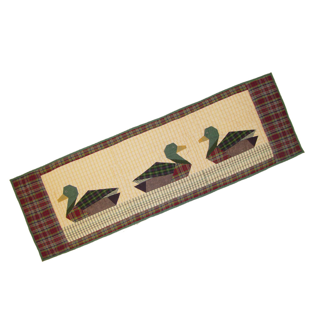 Ducks Table Runner Short 54"W x 16"L