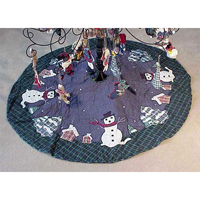 Snowman Treeskirt Large-54" Dia