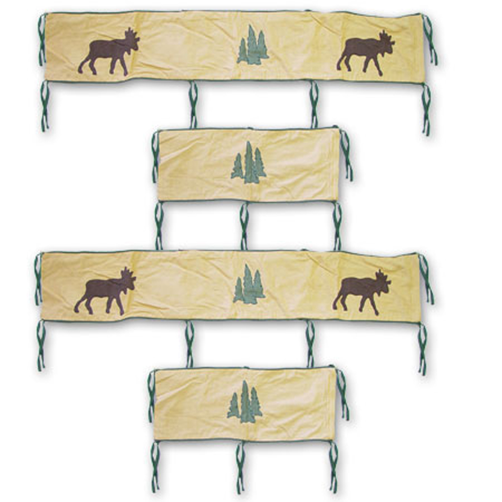 Cedar Trail Bumper Pads 10"x52" & 10"x25" 2 EA