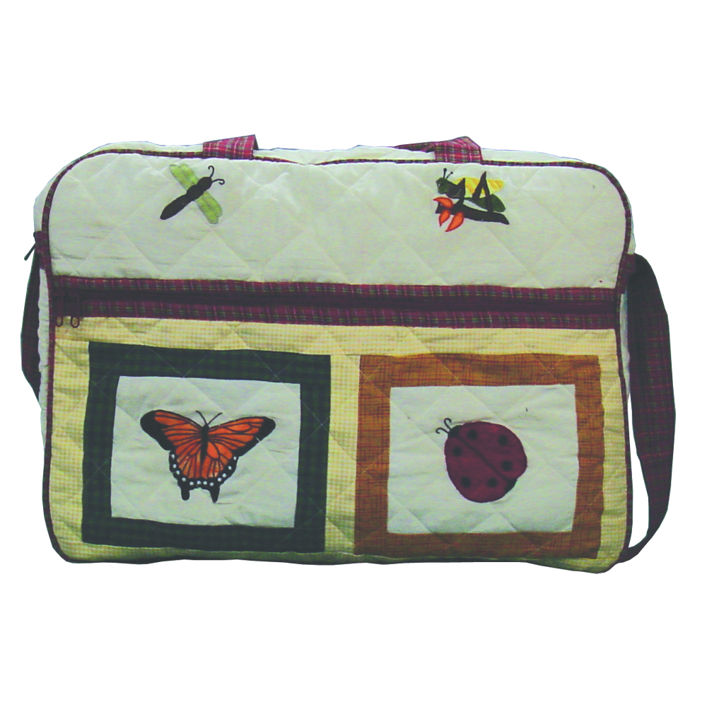 Bug Garden day Purse bag 17"x 3"x 15"