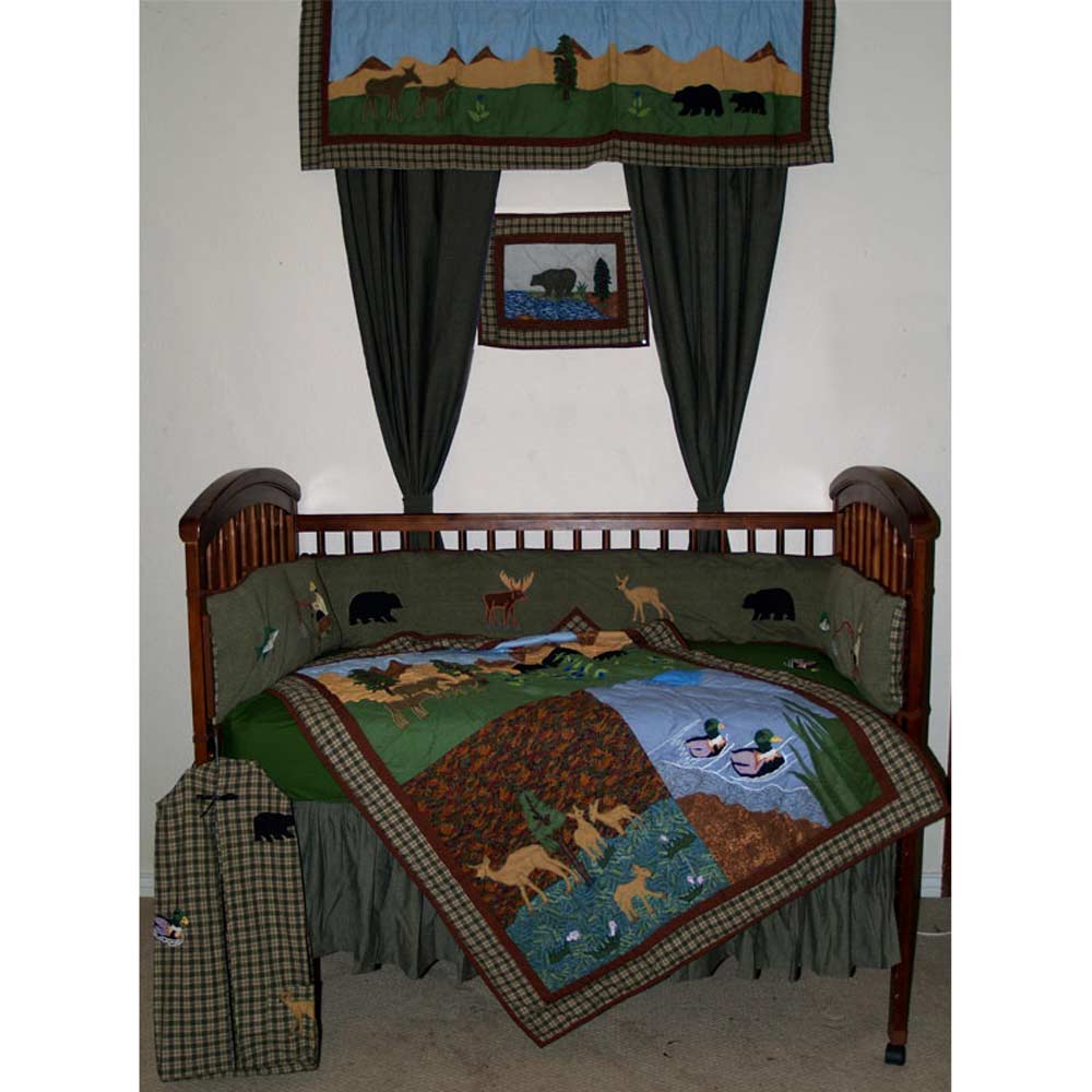 Natures Splendor Crib Set 6 Pieces