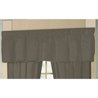 Sage Green Chambray Curtain Valance 54"W x 16"L