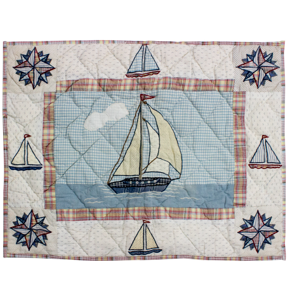 Nautical Drift Pillow Sham 27"W x 21"L