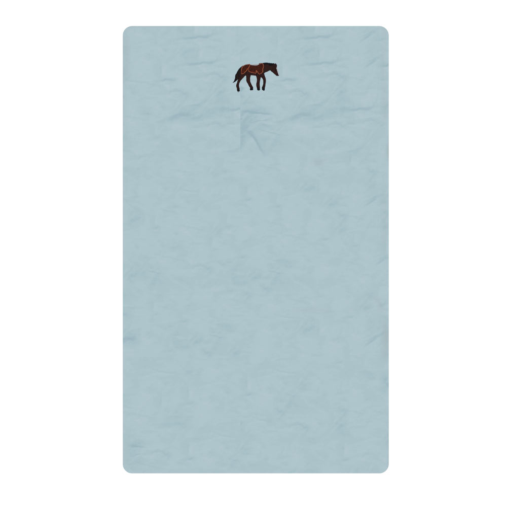 Horse Friends Crib Sheet 28"W x 53"L