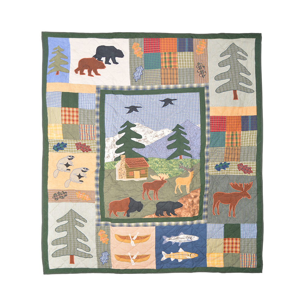 Northwoods Walk Throw 50"W x 60"L