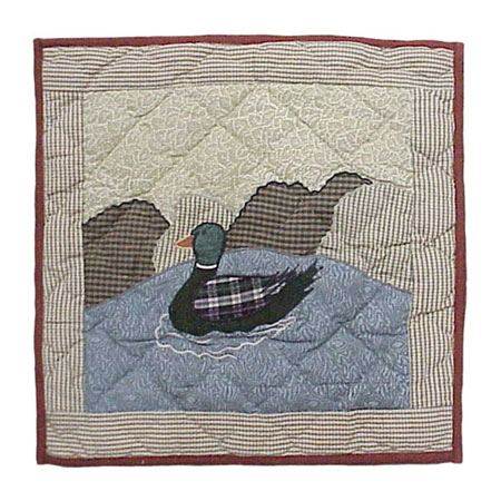 Moose Mallard Toss Pillow 16"W x 16"L