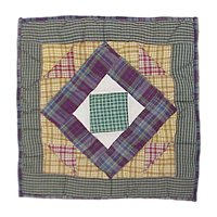 Square Diamond Toss Pillow 16"W x 16"L